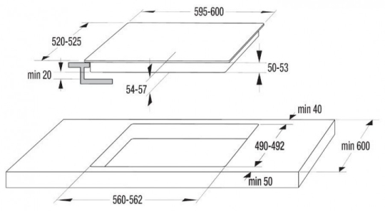 Варочная поверхность электрическая Gorenje ECT 643WCSC-4