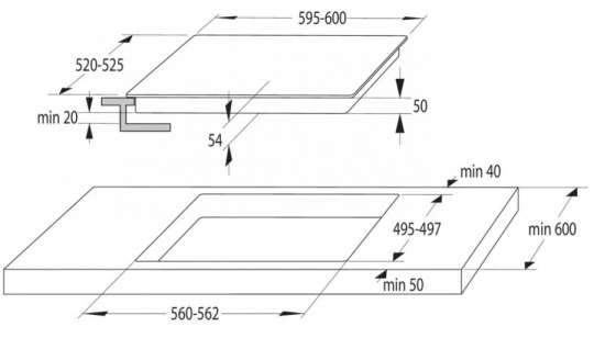 Поверхность индукционная GORENJE IS 645 BG-4