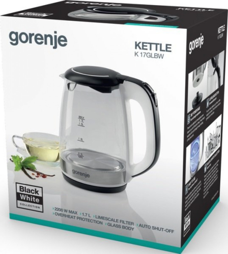 Электрочайник GORENJE K 17 GLBW-5