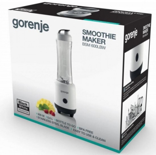 Блендер стационарный GORENJE BSM 600 LBW-4