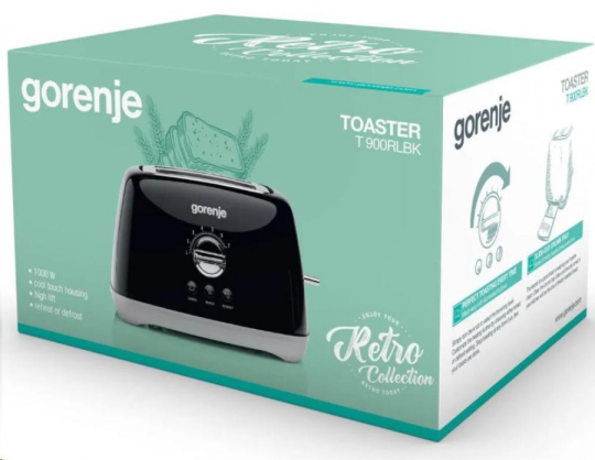 Тостер Gorenje T 900 RLBK-3